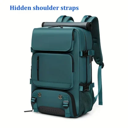 Woman travel backpack,waterproof 16 inch Business Laptop Backpack with Shoe Bag Hidden USB charging port Hiking camping backpack - Image 9