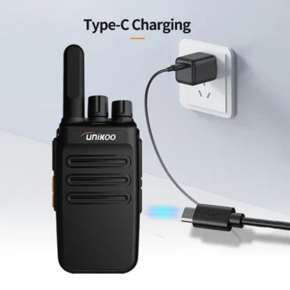 Unikoo UK235 Walkie Talkie 2 pcs Portable Handheld Radio Wireless Set Two Way Radio Station Comunicador Transceiver - Image 4