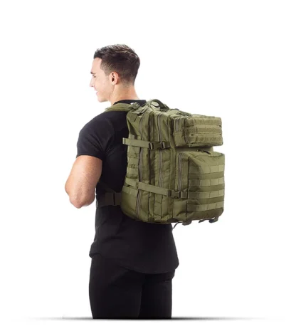 50L Tactical Backpack Men's Travel Large Capacity Rucksacks Men Waterproof Outdoor Sports Multi-functional Bags - Image 34