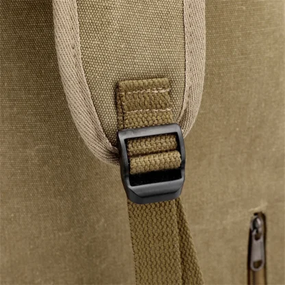 High Quality Canvas Men Backpack Large Capacity School Bags for Teenage Boys Anti-theft Travel Backpack Shoulder Bag - Image 17