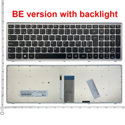 US/UK/RU/IT/BE/BG/EF/NE/NW/SA/SL English/Russian NEW Laptop Keyboard For Lenovo U510 U510-IFI Z710 - Image 8