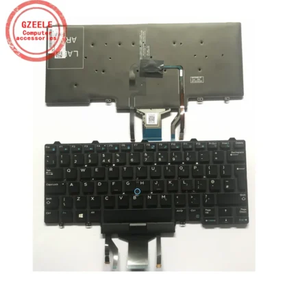 US/RU/UK NEW keyboard For DELL Latitde 3340 7350 3350 5490 E3340 E5450 E7450/E5470 E7250 3150 3160 3165 E7470 Latitude 7490 5480 - Image 4