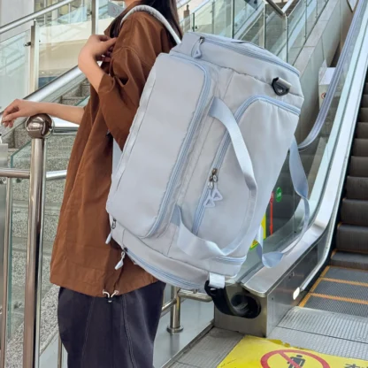 Travel Duffel Bag with Shoes Pocket Outdoor Business Trip Fitness Yoga Shoulder Bags Dry Wet Short Distance Trip Handbag - Image 5