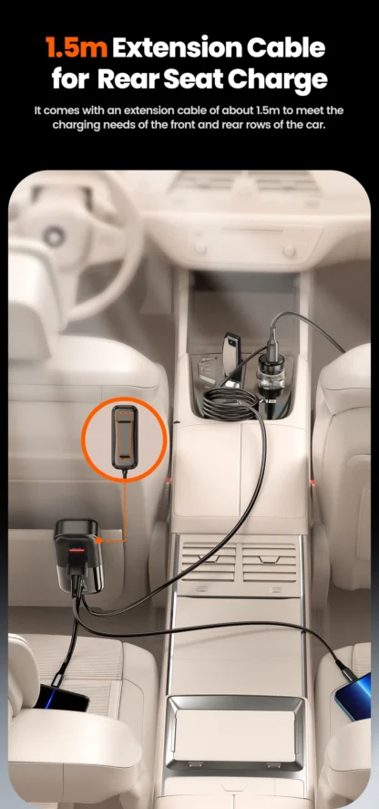 Toocki 120W PD Car Charger Quick Charger QC 3.0 PD 3.0 For iPhone 14 Samsung S23 Ultra Type-C Charger Portable USB Phone Charger - Image 13