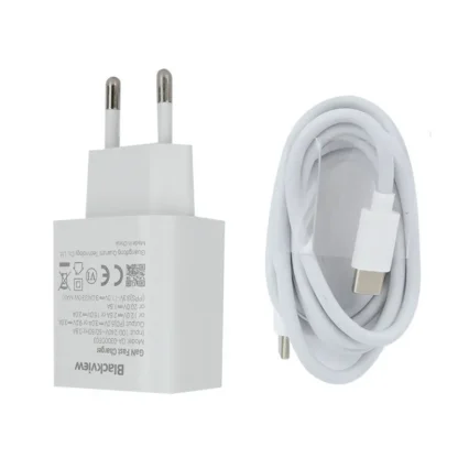 Original For Blackview BV8800 BL8800 BL8800pro BV7100 Oscal S80 BL5000 EU Plug 33W Travel Fast Charger Connector Type C Cable - Image 10