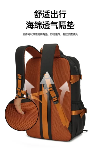 Outdoor backpack for travel, 50L waterproof camping backpack for women and men, backpack with shoe compartment - Image 18