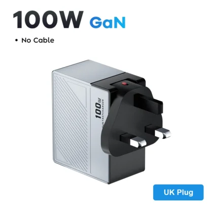 100W GaN Charger PD QC USB Fast Charger Type C Quick Charging USB C Phone Charger for iPhone 15 14 13 Pro Max Macbook Samsung - Image 8