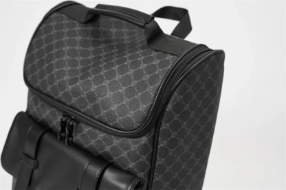 Retro Plaid Backpacks Men Large Capacity Travel Backpack Schoolbags Fashion Luxury Design Men's Backpack 15 inch Laptop Bag - Image 20