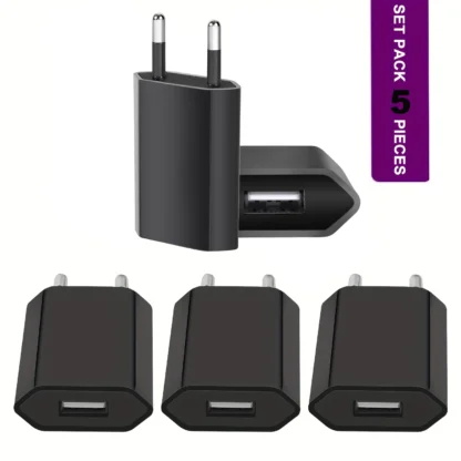 1/3/5/10pcs 5V 1A EU Plug USB Adapter Mobile Phone Wall Travel Charger Power Adapter For iPhone XS Max XR X 8 7 - Image 7