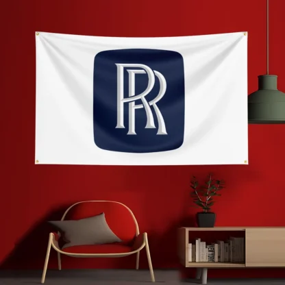 3X5 FT W-Rolls-RoyceS Game Flag Polyester Printed Party Flag for Garage Room Decoration - Image 2