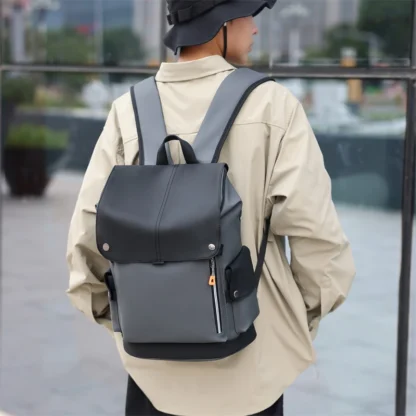 USB Charging Urban Man Backpack Waterproof Rucksack Men's Laptop Backpack Large Computer Backpack for Business Office Outdoor - Image 13