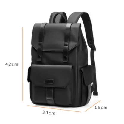XOKY Fashion Business Backpack Men Travel Waterproof Backpack Expandable Backpack Large Capacity  Bag 2301 - Image 2
