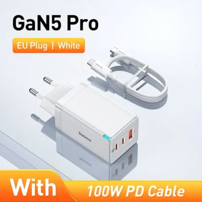 Baseus 65W GaN Charger Quick Charge 4.0 3.0 Type C PD USB Charger Portable QC4.0 3.0 Fast Charger For Laptop IPhone14 13 - Image 7