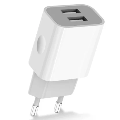 5V 2A USB Charger 2 Ports Chargers Cell Phone EU Plug Power Adapter Wall Charging for Iphone 11 12 13 Pro Max Samsung Xiaomi - Image 8