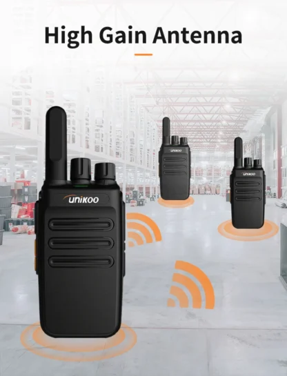 Unikoo UK235 Walkie Talkie 2 pcs Portable Handheld Radio Wireless Set Two Way Radio Station Comunicador Transceiver - Image 16