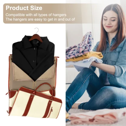 New Foldable Handbag Women's Travel Clothes Totes Large Capacity Luggage Handbag Sport Outdoor Fitness Multi Function Organizer - Image 2