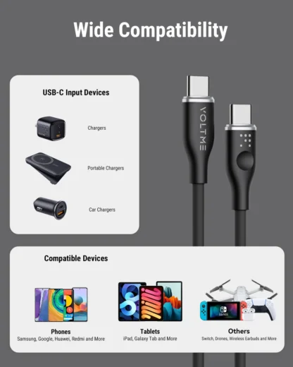 VOLTME 35W GaN USB C Charger Quick Charge 4.0 3.0 PD USB-C Charger For Macbook Air 15" IPhone 15 14 Pro Max Type C Fast Charger - Image 42