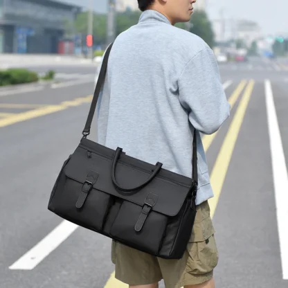 Outdoor Travel Duffel Bag Dry Wet Business Trip Short Distance Luggage Handbag Large Storage Commuting Men Hiking Shoulder Bags - Image 2