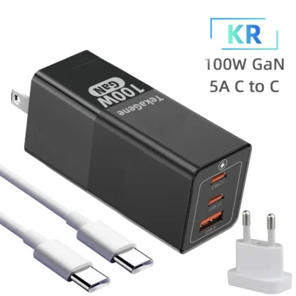 100W GaN Charger USB A Type C Fast Charge PD 4.0 3.0 Phone Tablet Charger For Samsung MacBook Laptop Xiaomi 16 With Quick Charge - Image 10