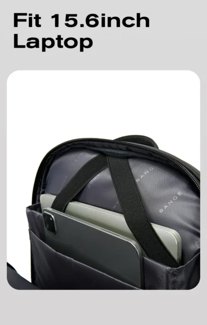 BANGE Smart Waterproof Travel Backpack Business Flight Approved Carry on Backpack Large Capacity 16 inch Laptop Backpack for Men - Image 15