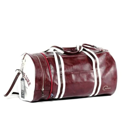Large Leather Travel Handbag Men Fashion PU Luggage Pack Bag Letters Flight Carry On Business Trip Tote Overnight Shoes Duffle - Image 12