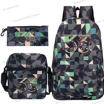 3pcs/Set Backpack for Men Women Clair Obscur Expedition 33 Merch School Bags Game Lovers Gift Backpacks for College Students - Image 5