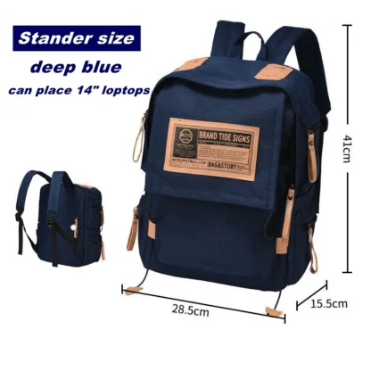 Travel Backpack Airplane Large Capacity Multi-Function Lightweight Oxford Waterproof College Casual Bag Notebook Bagpacks - Image 14
