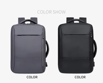 Men Large Capacity Backpack USB Charging Male Laptop Bagpack Waterproof Business Travel Back Pack Luggage Bag Mochila - Image 15