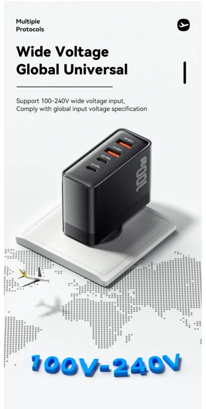 Essager 100W GaN USB Type C Caricabatterie PD QC Quick Charge 4.0 3.0 Type C Ricarica Rapida Per iPhone 16 15 14 Xiaomi Macbook - Image 20