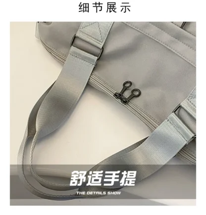Large Capacity Oxford 2024 High Quality Travel Handbag Zipper Solid Trendy Casual Crossbody Bag Soft Versatile Popular Handbag - Image 13