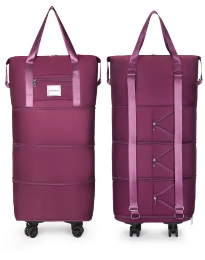 Travel bag, backpack large-capacity disassembly universal wheel storage bag, duffel bag portable multi-layer checked  with wheel - Image 35