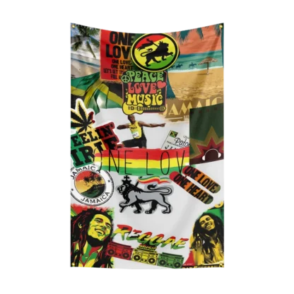 3x5 Ft Heavy Rock Band B-Bob-Marleys Flag Polyester Digital Printing Banner for Bedroom Wall Art Out Door Tapestry Decora - Image 12