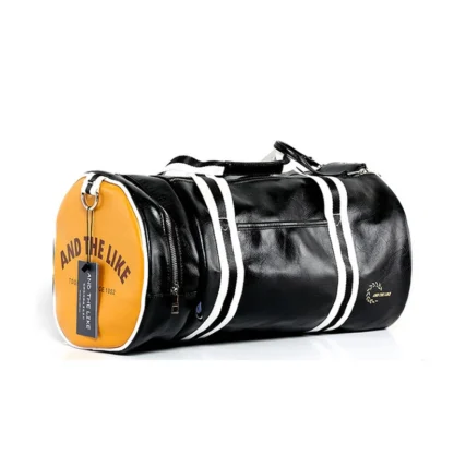 Large Leather Travel Handbag Men Fashion PU Luggage Pack Bag Letters Flight Carry On Business Trip Tote Overnight Shoes Duffle - Image 10