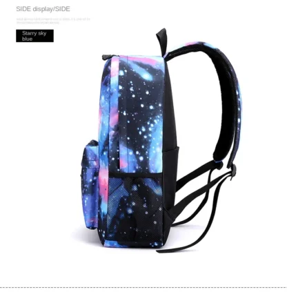 Ronaldo print student schoolbag 3-piece set youth backpack pencil case shoulder bag set - Image 40