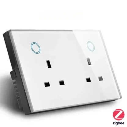 Shawader Zigbee Smart Tuya USB PD 20W Type C Charge Wall Socket UK Plug Outlet Touch Switch Wireless Remote by Alexa Google Home - Image 7