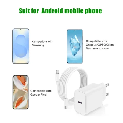 PD 30W fast charger for iPhone 16 15 Pro Max Plus Fast Charging Cable for iPhone charger USB C for Apple iPad wall adapter US EU - Image 5