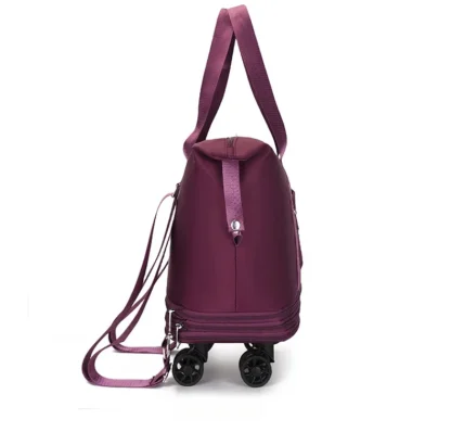 Travel bag, backpack large-capacity disassembly universal wheel storage bag, duffel bag portable multi-layer checked  with wheel - Image 31