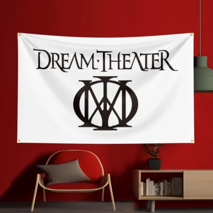 3x5 Ft Dream Theater Band Concert Flag Polyester Printed Flags Banner Tapestry for Room Garage Decor Concert Flag - Image 8