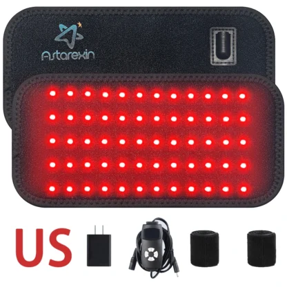 60 LEDs 660nm Red Light Infrared Belt 850nm Back Burn Fat Wrap Slimming Machine Waist Heat Pad For Muscle Soreness Skin Care - Image 8