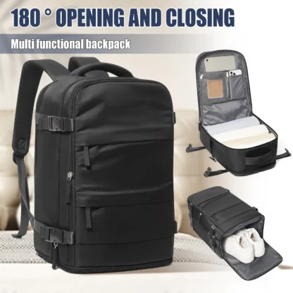 Women Men Travel Backpack , Cabin Bag Ryanair Hand Luggage 40x20x25 Travel Backpack College Bookbag Laptop Bag, eastpak rucksack - Image 9
