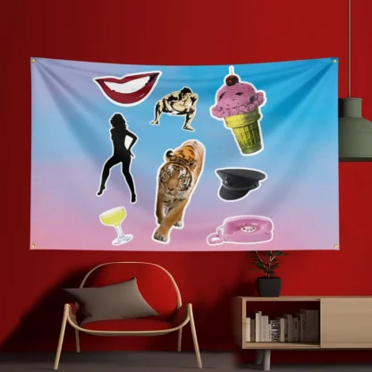 3x5 Ft Duran Duran Band Concert Flag Polyester Printed Flags Banner Tapestry for Room Garage Decor Concert Flag - Image 16