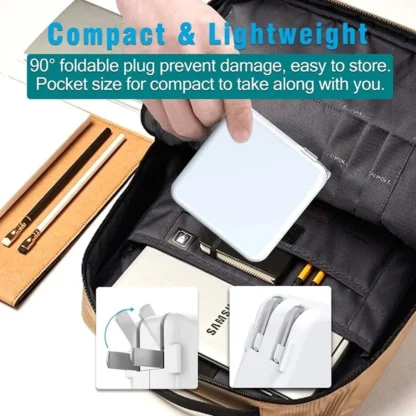 Original With LOGO GaN 70W Fast Charging PD USB-C Power Adapter Laptop Notebook Charger For Macbook 14 M4 Pro A2743 A3112 A3401 - Image 4