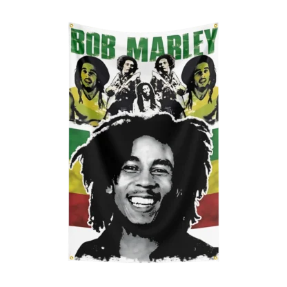 3x5 Ft Heavy Rock Band B-Bob-Marleys Flag Polyester Digital Printing Banner for Bedroom Wall Art Out Door Tapestry Decora - Image 11