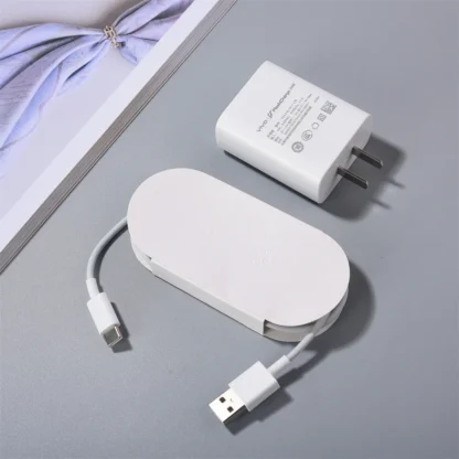 For Vivo 44W EU/US FlashCharge Fast Charger Power Adapter 1M USB Type C Cable For VIVO X80 X70 X60 X50 Pro T1 V21 V23 V25 - Image 7