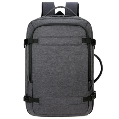 40LExpandable USB Travel Backpack, Flight Approved Carry on Bags for Airplanes,Water Resistant Durable 17-inch backpack men - Image 11