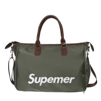 Oxford Travel Luggage Storage Bag Women's Large Capacity Carry-on Travel Bag Dry and Wet Separation Male Sports Fitness Bag - Image 9