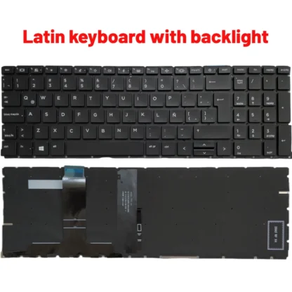 NEW For HP 455 450 G8 G9 655 650 G8 G9 Russian/US/UK/Spanish/Latin/French laptop keyboard backlight/NO backlight - Image 5