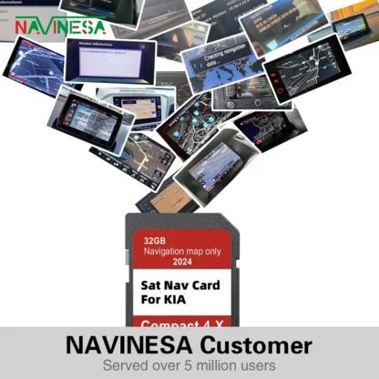 Navigation GEN4 Maps Europe UK 2024 for KIA Compact 4.X 32GB Soul/Sorento/Optima Car SD Memory Card 32GB Sat Navi - Image 7