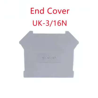 10pcs/lot UK6N UK 6N Screw Feed-through Wire Connector UK 6mm² Universal Plug Multi-Color Electrical DIN Rail Terminal Block - Image 10