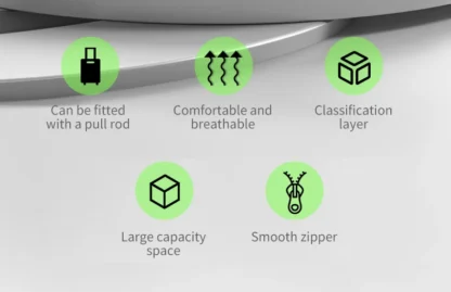 Versatile commuting backpack: waterproof fabric+carrying system, preferred for daily and short distance travel - Image 10